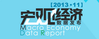 2013年11月经济运行数据